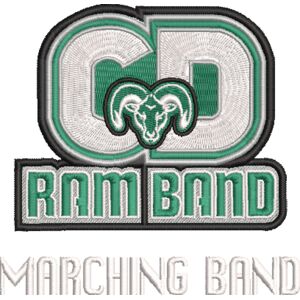 CD Ram Band Logo MARCHING BAND Thumbnail