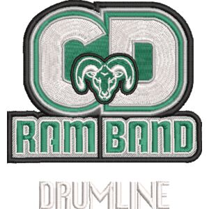 CD Ram Band Logo DRUMLINE Thumbnail