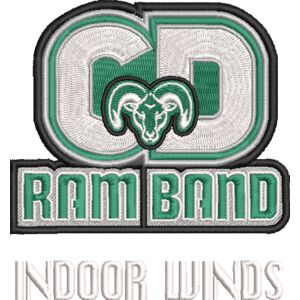 CD Ram Band Logo INDOOR WINDS Thumbnail